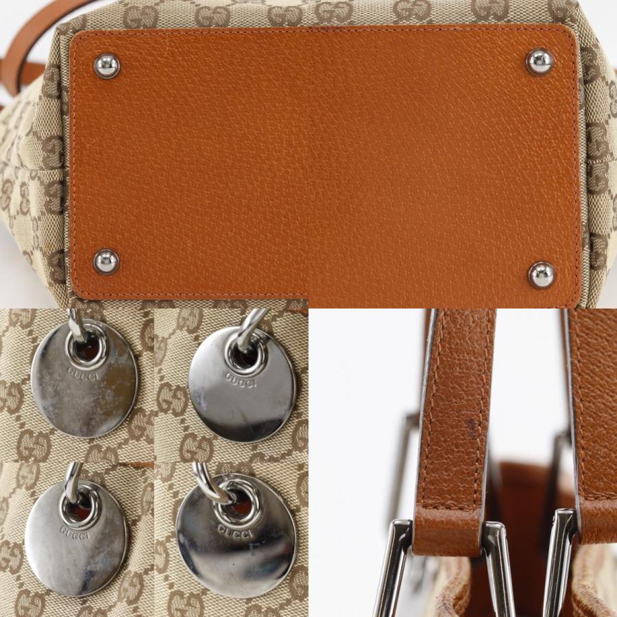 GUCCI（グッチ） 120836 トートバッグ GGキャンバス ベージュ