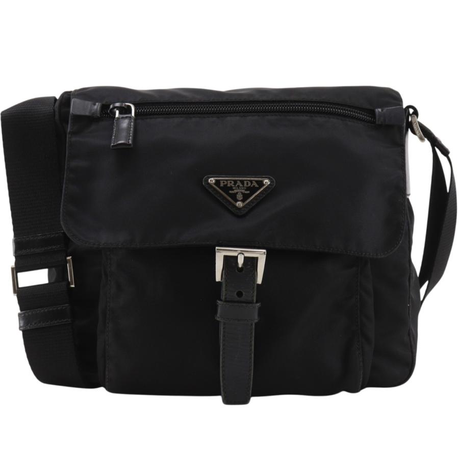PRADA（プラダ） ショルダーバッグ ナイロン 黒 ユニセックス