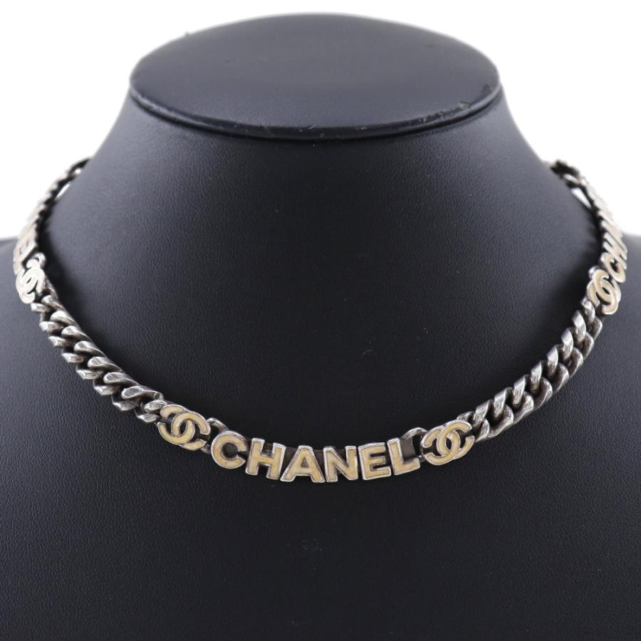 CHANEL シャネル ロゴ ココマーク 00T ネックレス 金属製 約50g