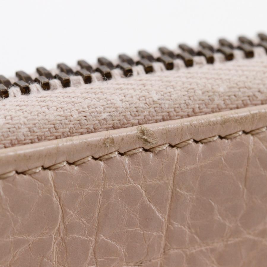 【BALENCIAGA】バレンシアガ クラシックコンチネンタル 253036 カーフ ベージュピンク レディース 長財布 BALENCIAGA（バレンシアガ） クラシックコンチネンタル 253036 長財布