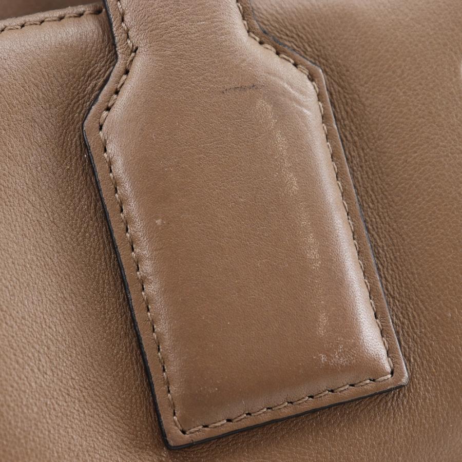 LOEWE（ロエベ） ゴヤ ウィークエンダー ボストンバッグ カーフ 茶