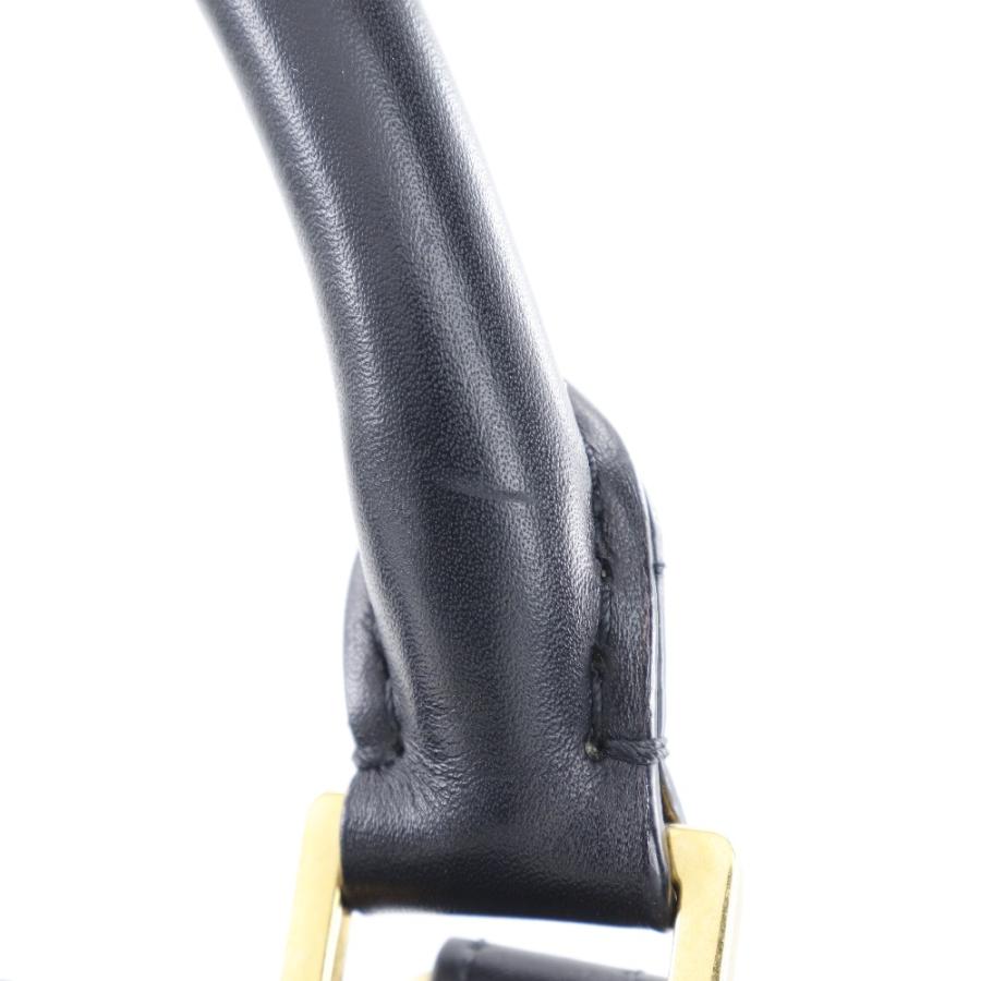 CELINE（セリーヌ） トラペーズ ハンドバッグ フェルト×カーフ 黒 