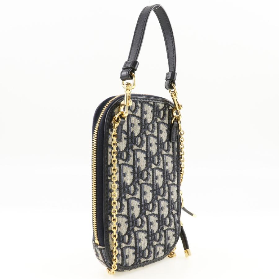 Christian Dior クリスチャンディオール フォンホルダー オブリーク  