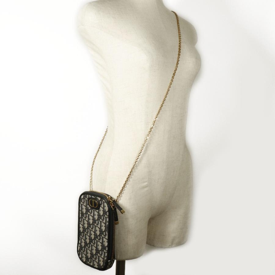 Christian Dior クリスチャンディオール フォンホルダー オブリーク  