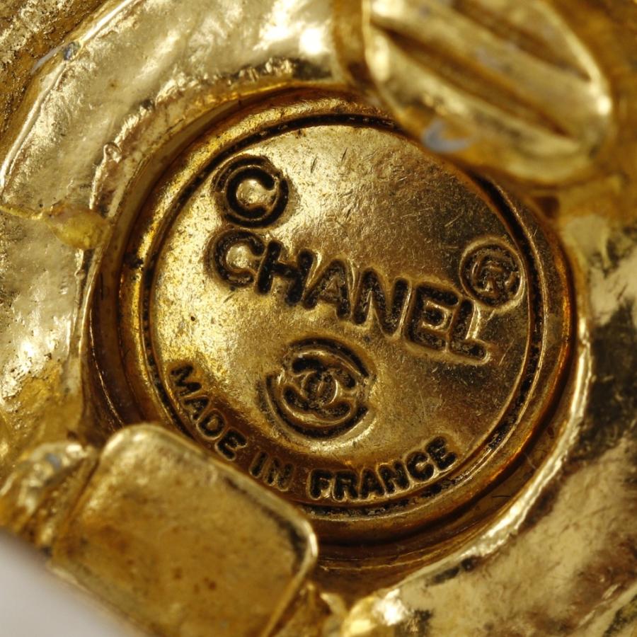 CHANEL シャネル ヴィンテージ イヤリング 金メッキ×フェイクパール 約29.8g レディース【I171624151】中古_4