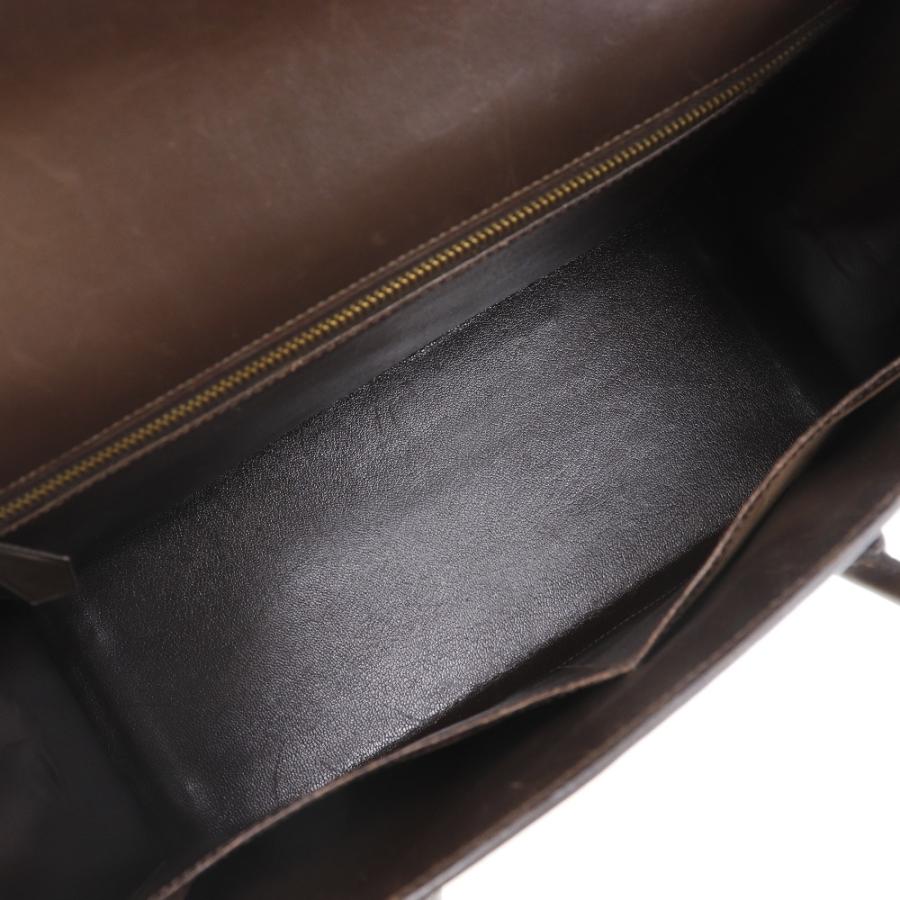 HERMES エルメス ドラッグ30 ボックスカーフ 茶 ハンドバッグ レディース 【中古】 HERMES（エルメス） ドラッグ30 ハンドバッグ ボックスカーフ 茶