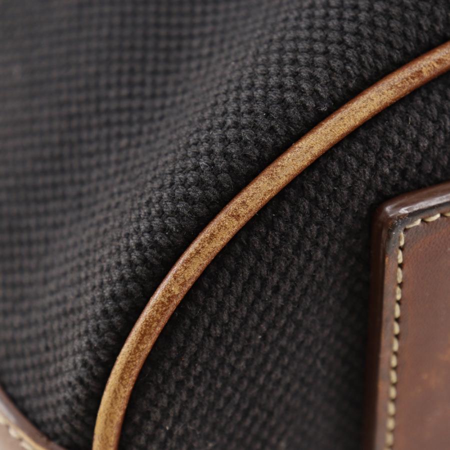 CELINE（セリーヌ） ロゴ トートバッグ キャンバス 黒 レディース