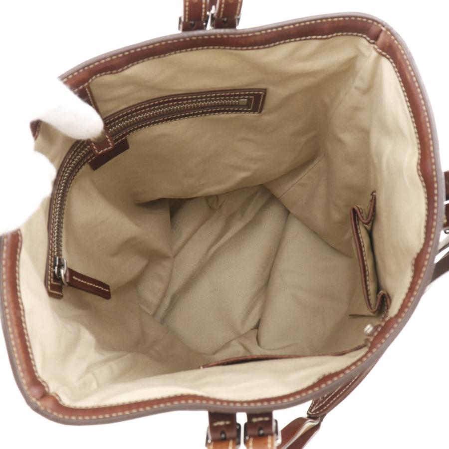 CELINE（セリーヌ） ロゴ トートバッグ キャンバス 黒 レディース