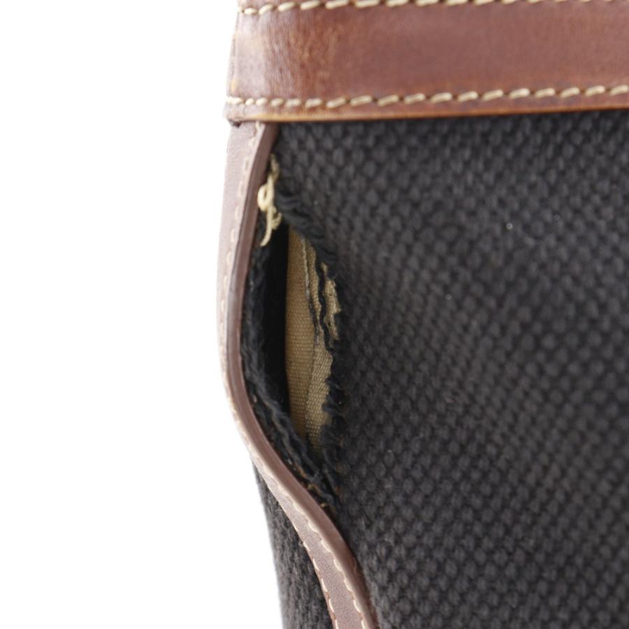 CELINE（セリーヌ） ロゴ トートバッグ キャンバス 黒 レディース