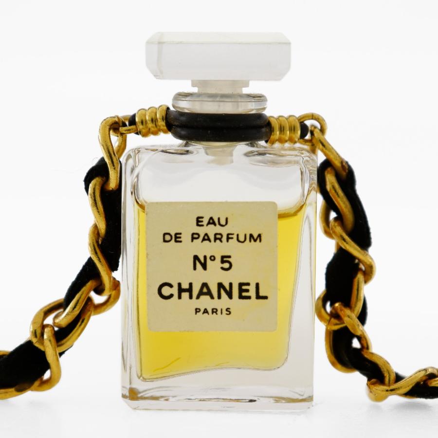 CHANEL（シャネル） パフュームボトル NO5 ネックレス 金メッキ 約55.5