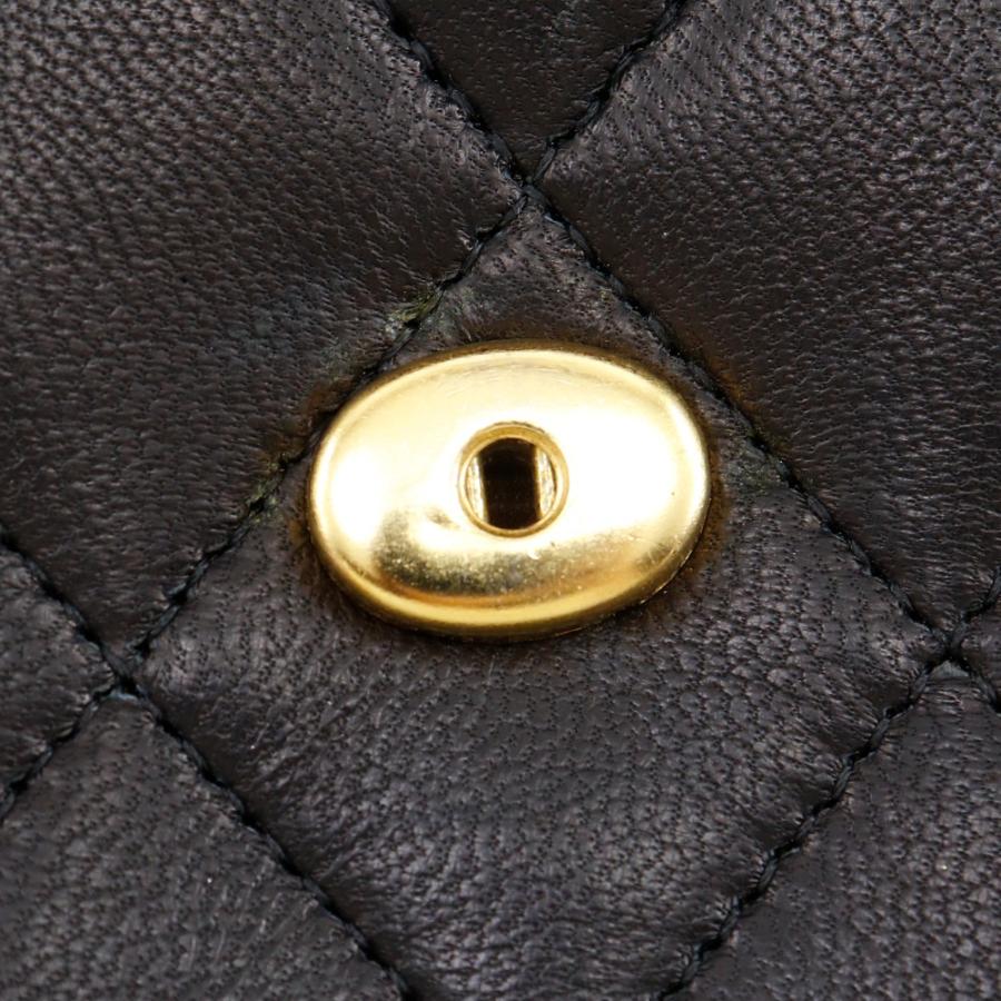 【CHANEL】シャネル マトラッセミニ チェーンショルダー C00060 ラムスキン 黒 レディース ショルダーバッグ CHANEL（シャネル） マトラッセミニ チェーンショルダー C00060