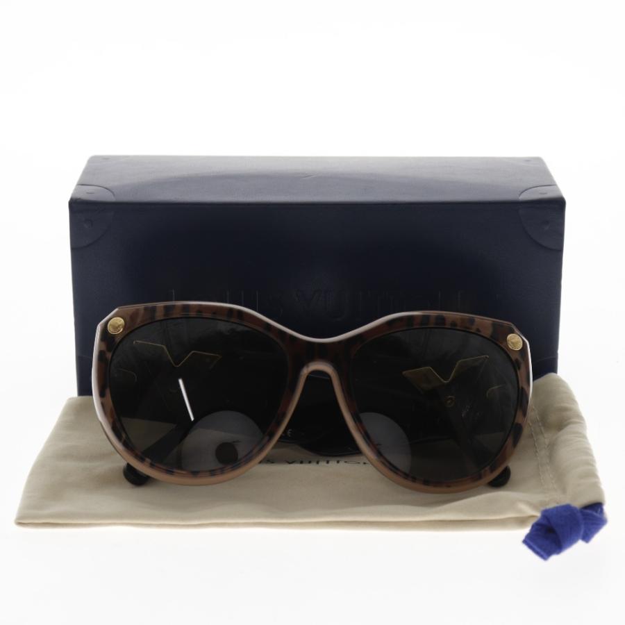 【LOUIS VUITTON】ルイ・ヴィトン マイフェアレディ レオパード エセンシャルV Z1113E 9D3 プラスチック 茶/黒 レディース サングラス LOUIS VUITTON（ルイ・ヴィトン） マイフェアレディ レオパード