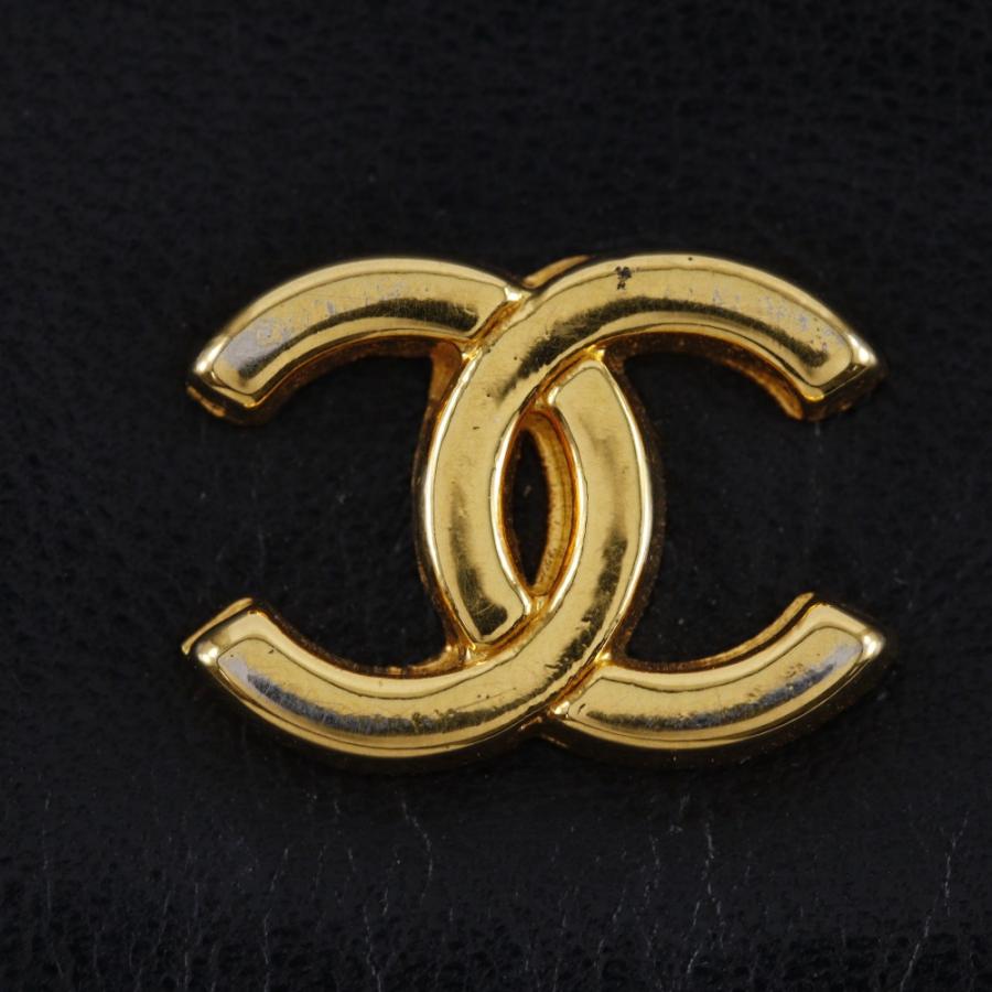 CHANEL シャネル ココマーク 眼鏡ケース 小物入れ ポーチ ラムスキン  