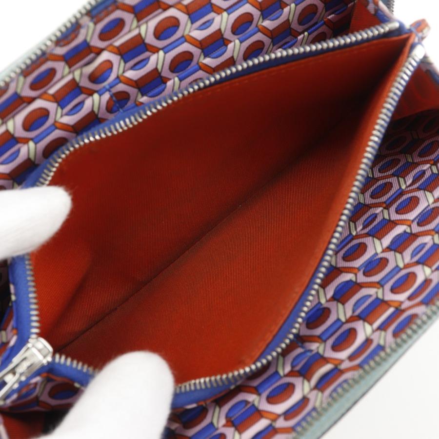 HERMES エルメス アザップシルクイン ロング U 長財布 ヴォーエプソン  