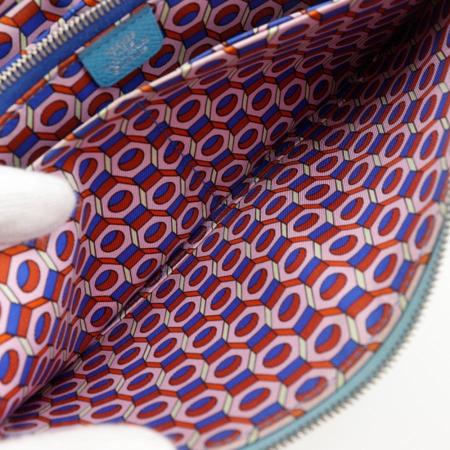 HERMES エルメス アザップシルクイン ロング U 長財布 ヴォーエプソン  