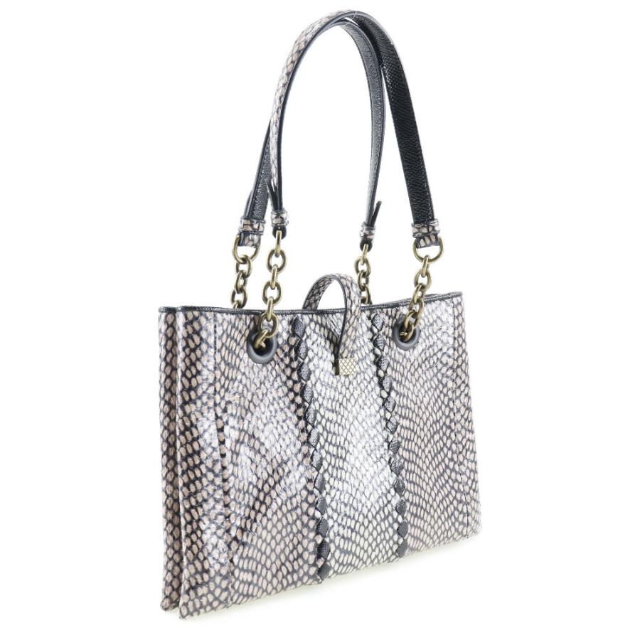 BOTTEGA VENETA（ボッテガ・ヴェネタ） ハンドバッグ パイソン 茶