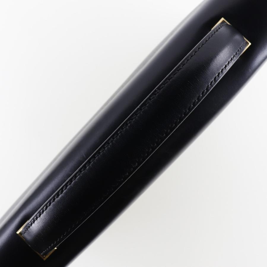 美品 HERMES　エルメス　ダニューブ38　ビジネスバック　ブラック 　□A刻 HERMES エルメス ダニューブ38 ブリーフケース 6Z ○V ビジネスバッグ