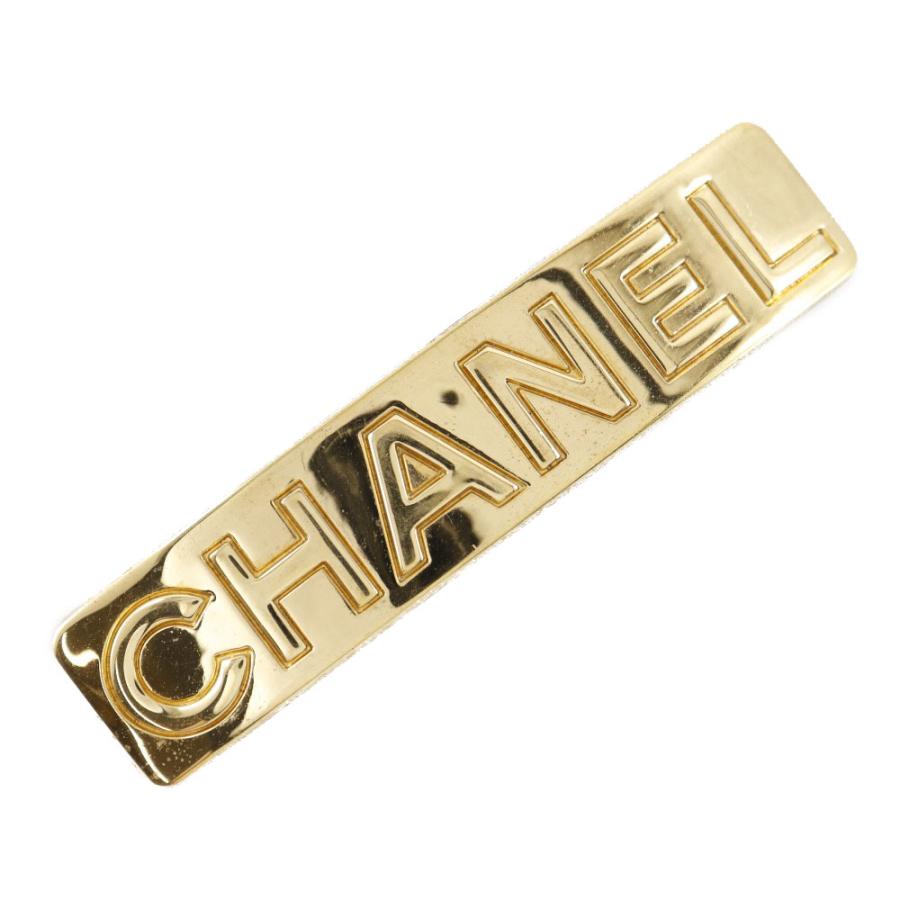 CHANEL（シャネル） ロゴ ヴィンテージ 97A バレッタ 金メッキ 