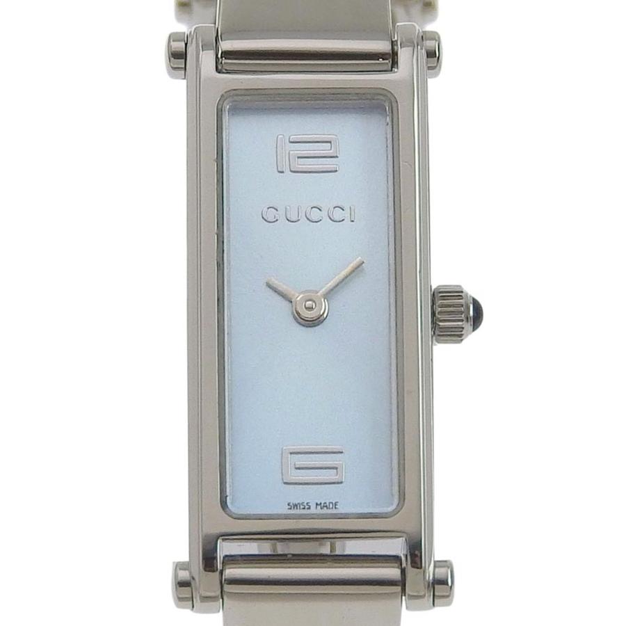 GUCCI グッチ 1500L 腕時計 SS シルバー クオーツ アナログ表示 