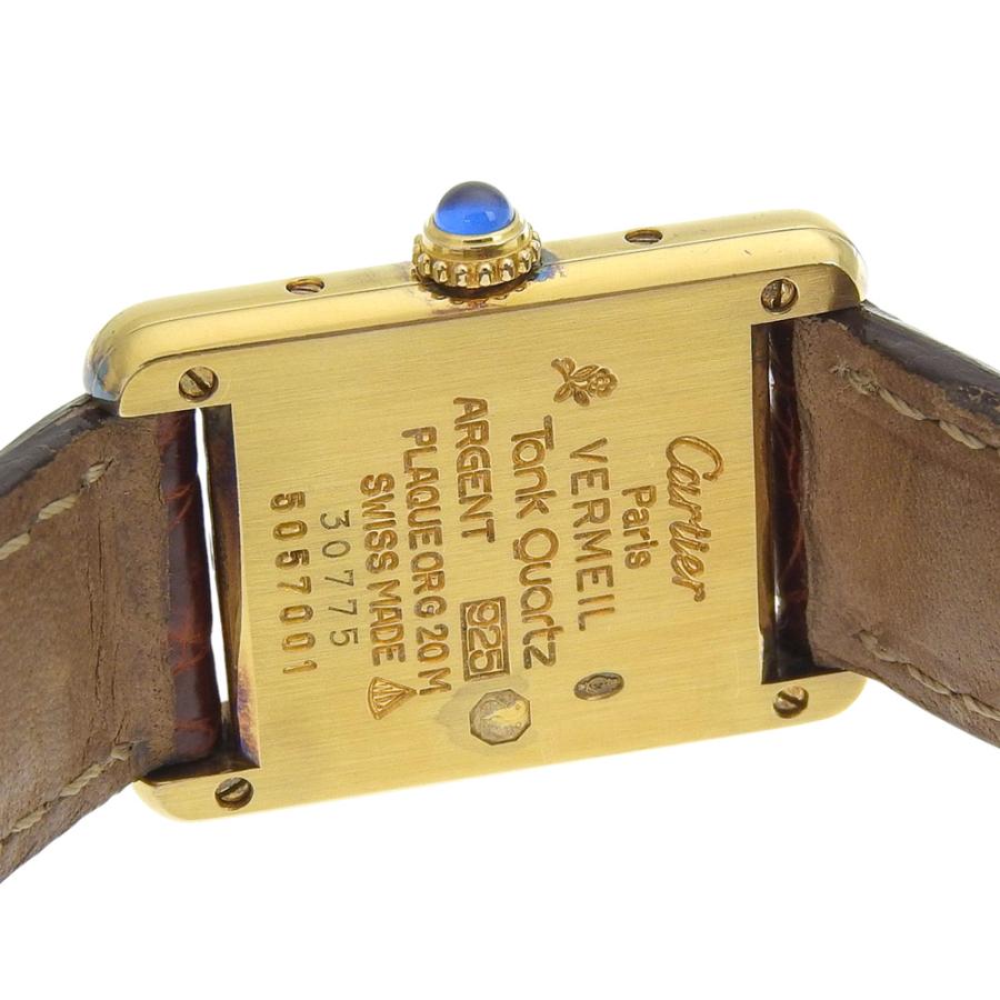 Cartier CARTIER カルティエ マストタンクSM W1003053 腕時計 シルバー  