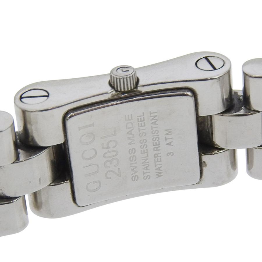 GUCCI（グッチ） 2305L 腕時計 SS クオーツ アナログ表示 レディース 