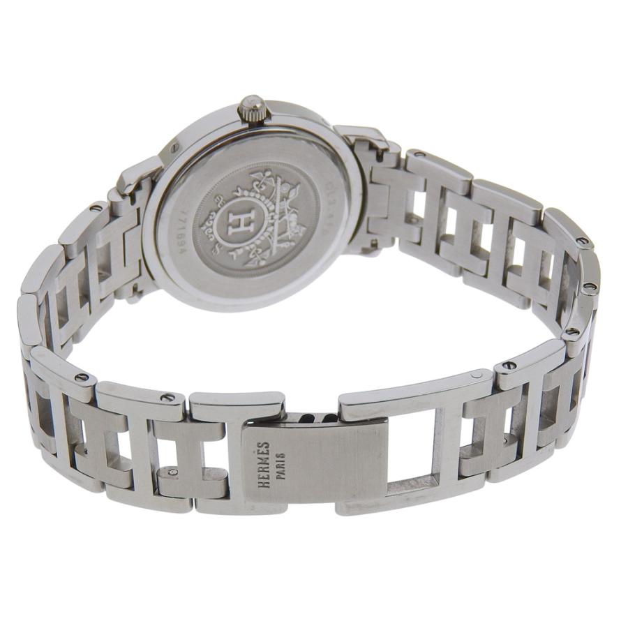HERMES（エルメス） クリッパー CL3.410 腕時計 SS クオーツ アナログ
