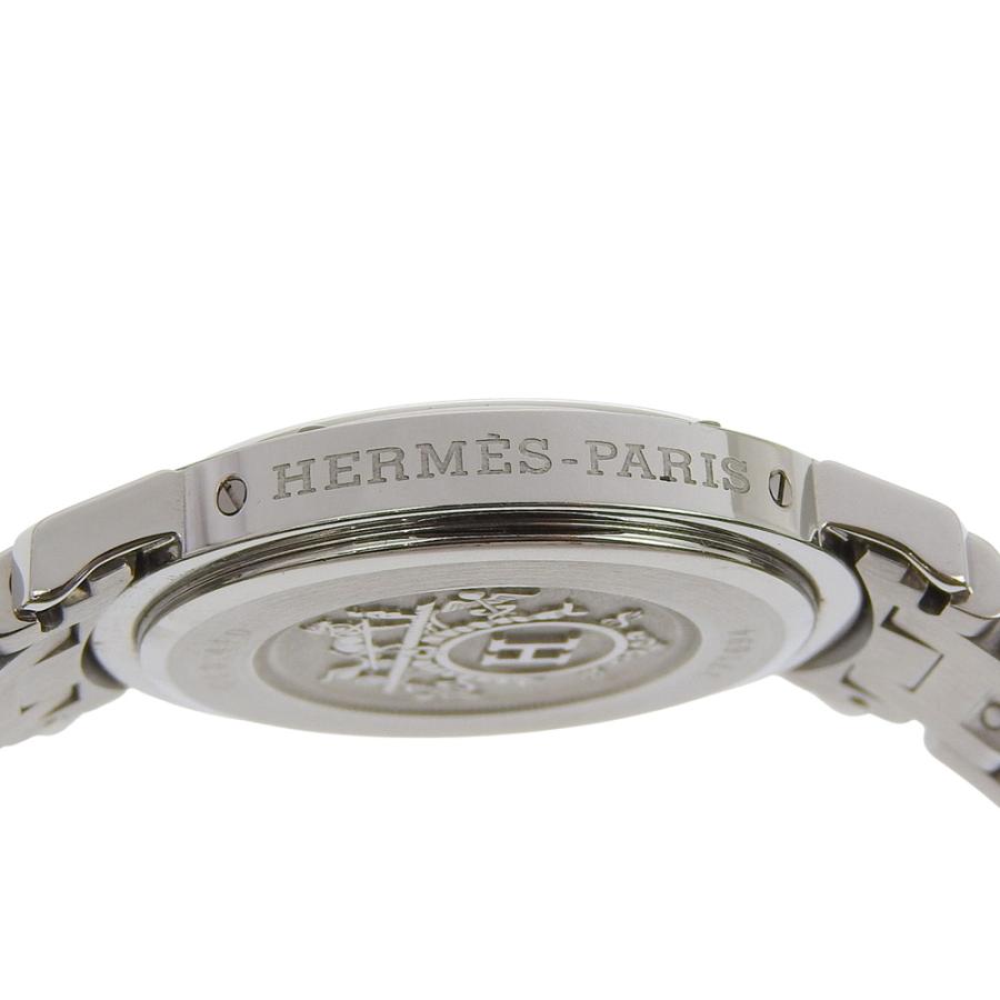 HERMES（エルメス） クリッパー CL3.410 腕時計 SS クオーツ アナログ