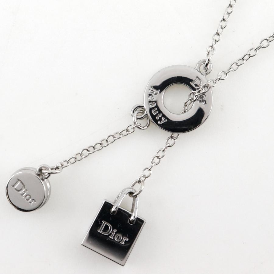Dior クリスチャンディオール ロングチャーム ラリアット式