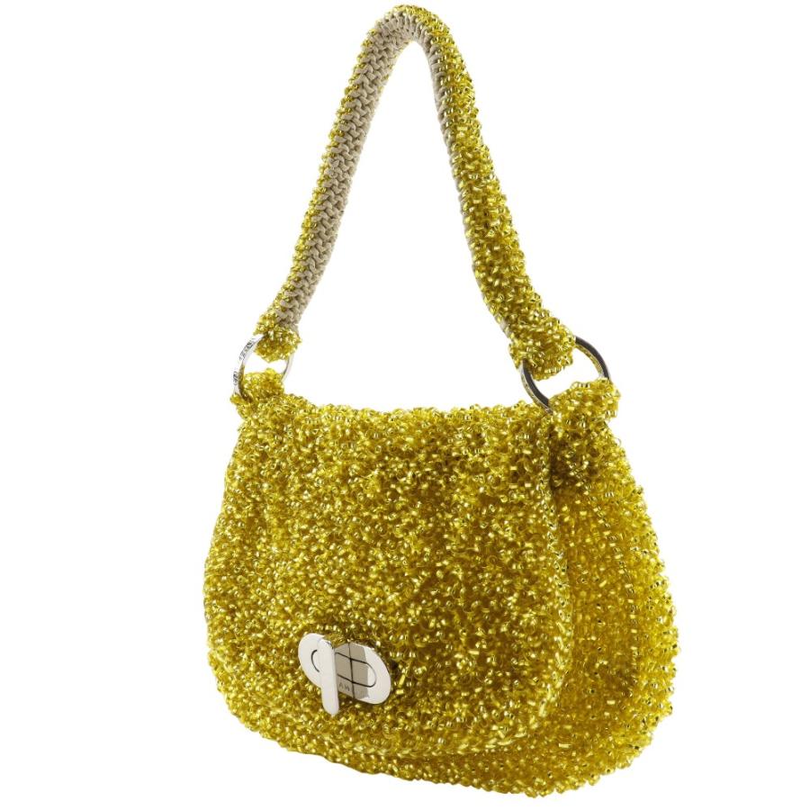 ANTEPRIMA（アンテプリマ） ワイヤーバッグ フラップ付き ハンドバッグ