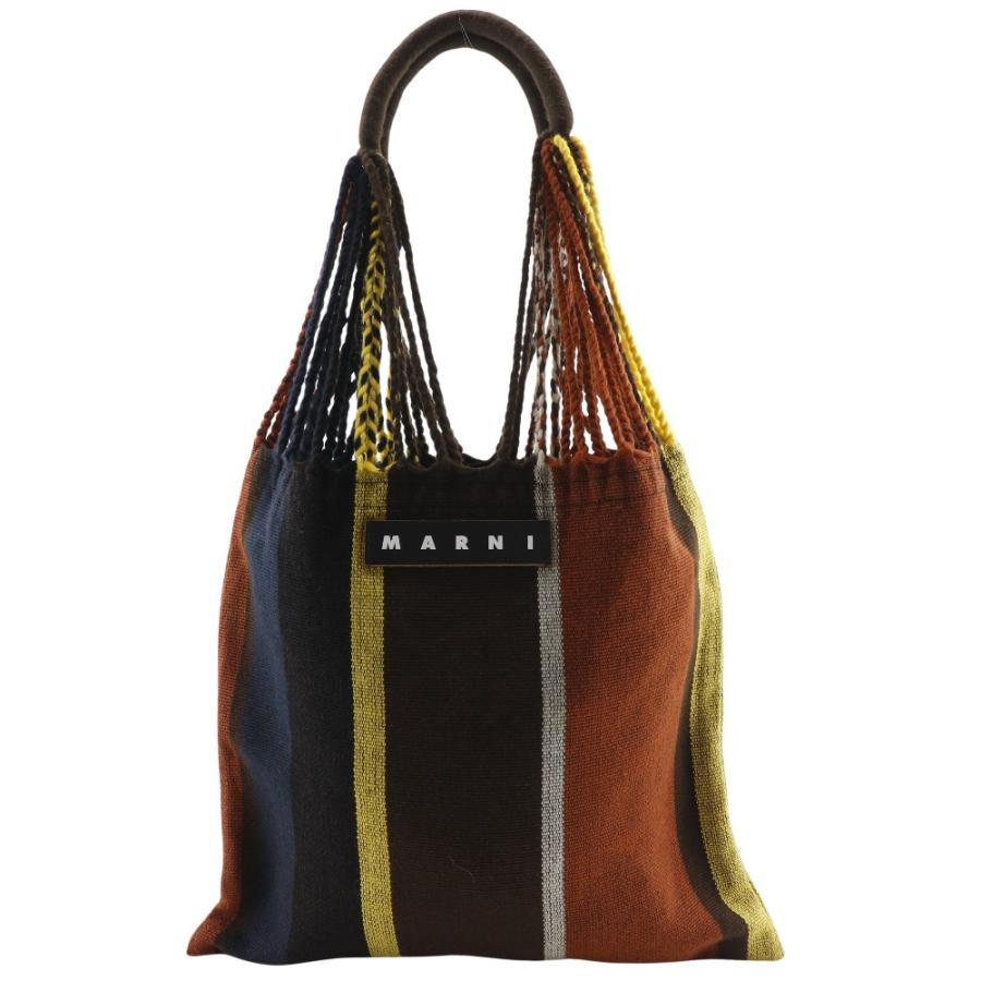 MARNI マルニ マルチカラークロシェ ハンモックバッグ トートバッグ 