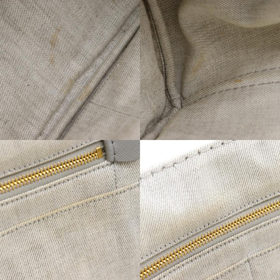 PRADA（プラダ） カナパ 三角ロゴプレート 1BG439 ハンドバッグ デニム