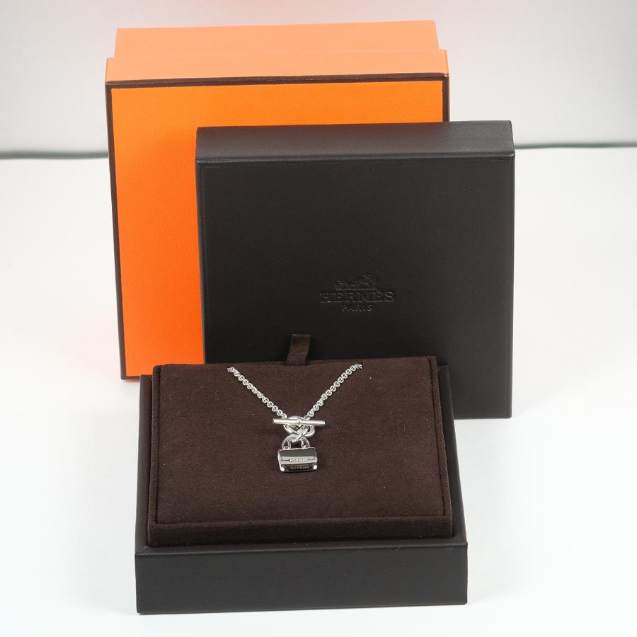 HERMES（エルメス） アミュレット コンスタンス ネックレス シルバー