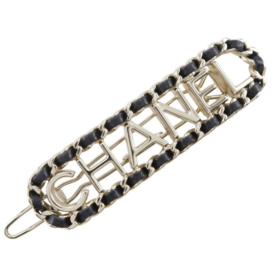 CHANEL（シャネル） CHANELロゴ チェーンバレッタ B20V バレッタ
