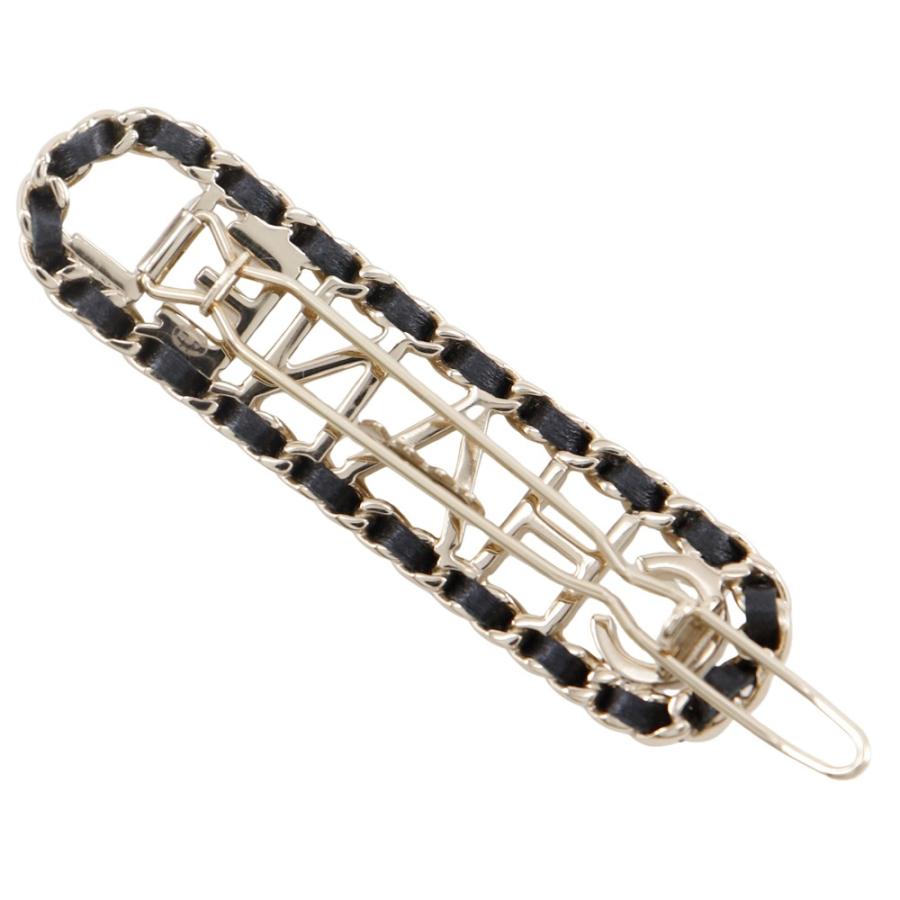 CHANEL（シャネル） CHANELロゴ チェーンバレッタ B20V バレッタ