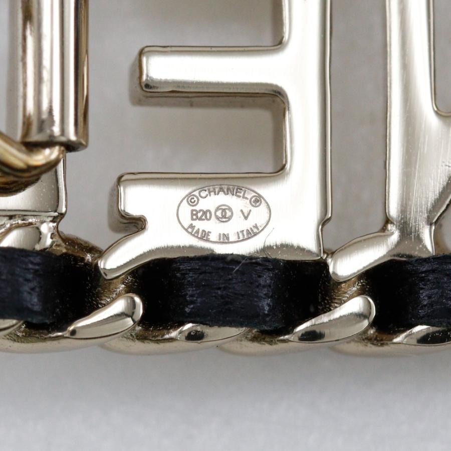CHANEL（シャネル） CHANELロゴ チェーンバレッタ B20V バレッタ