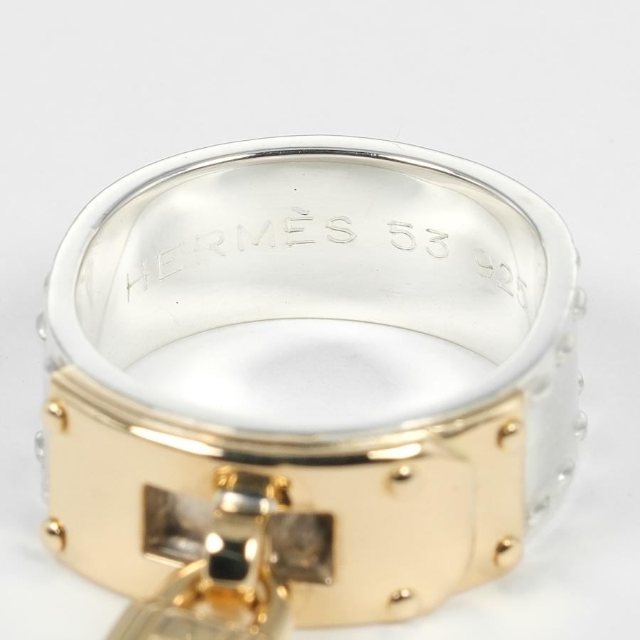 HERMES（エルメス） ケリー カデナ リング・指輪 シルバー925×K18YG 11