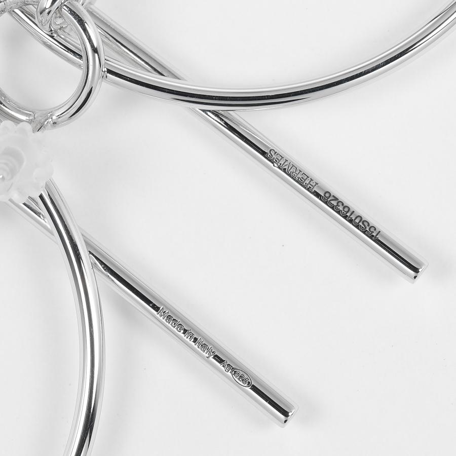 HERMES（エルメス） ループ エシャペ MM ピアス シルバー925 約10.6g