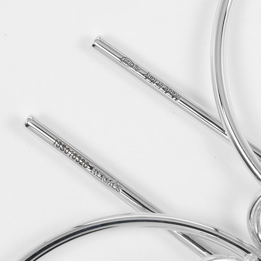 HERMES（エルメス） ループ エシャペ MM ピアス シルバー925 約10.6g