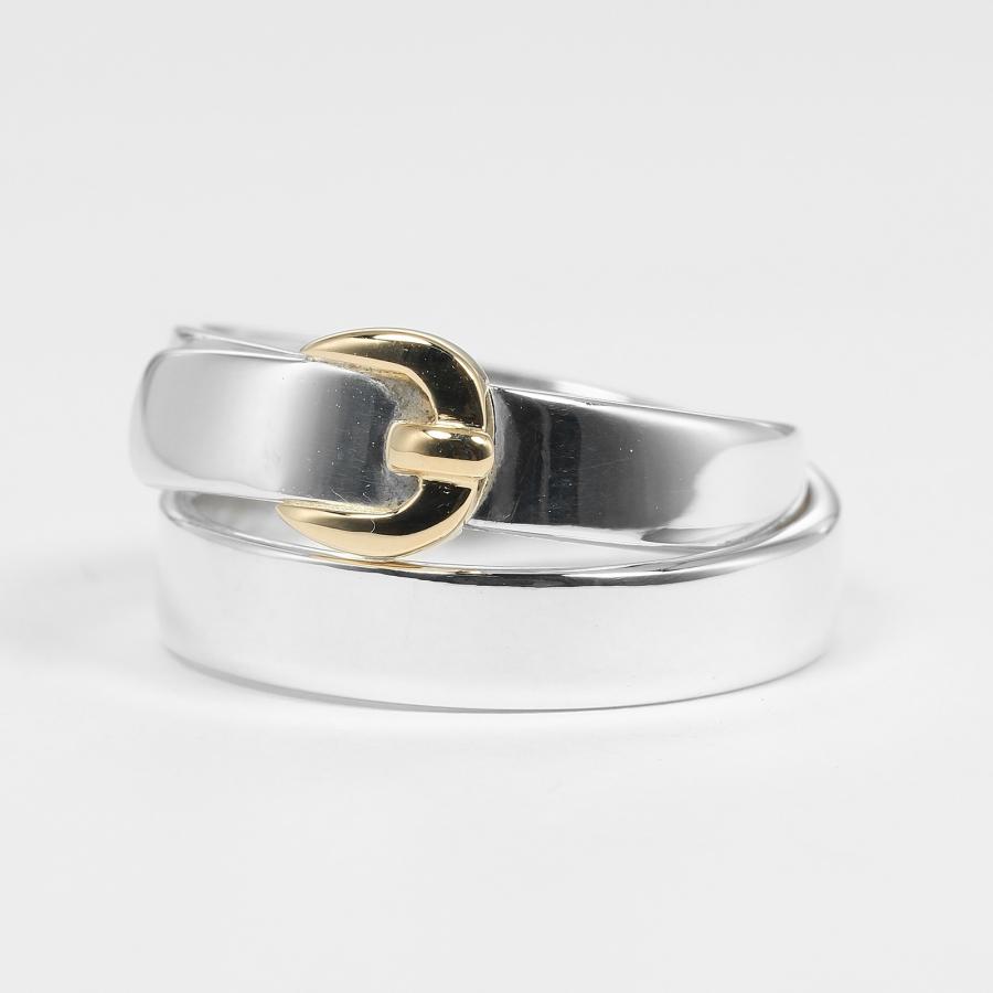 HERMES（エルメス） ダブルトゥルー ベルトモチーフ ビンテージ リング