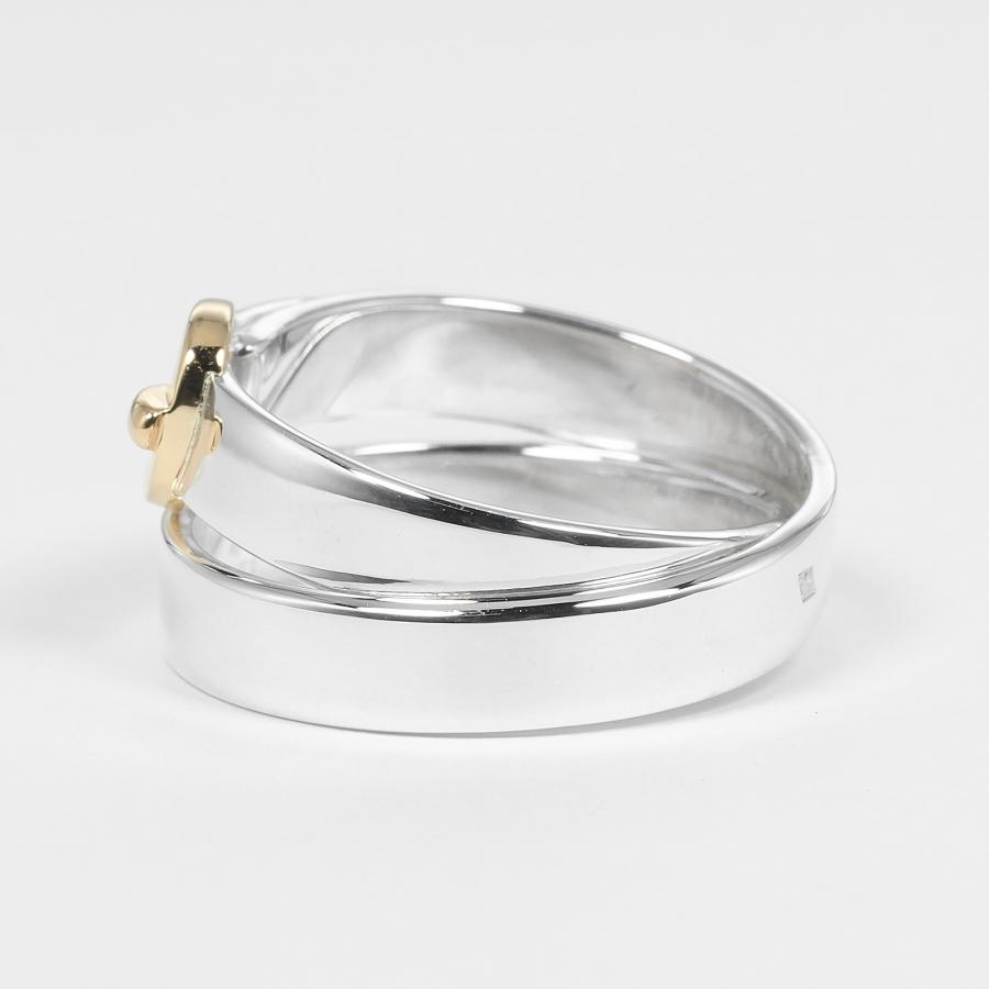 HERMES（エルメス） ダブルトゥルー ベルトモチーフ ビンテージ リング