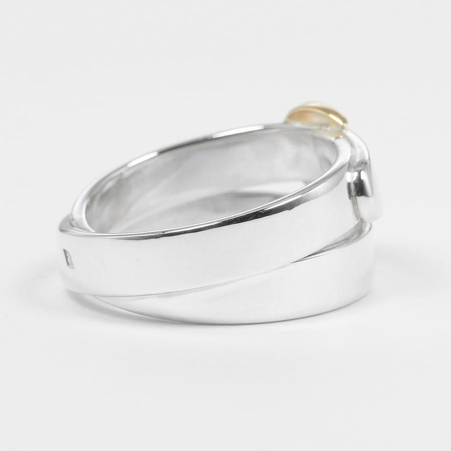 HERMES（エルメス） ダブルトゥルー ベルトモチーフ ビンテージ リング