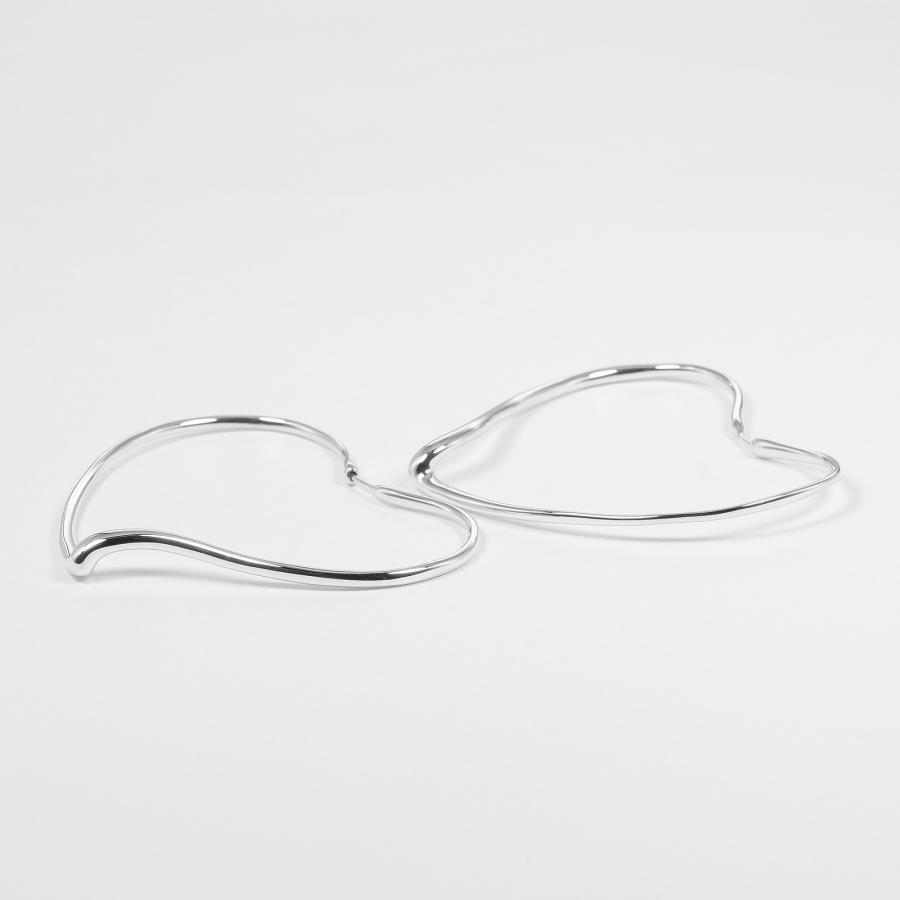 TIFFANY&Co.（ティファニー） オープンハート フープ ラージ ピアス