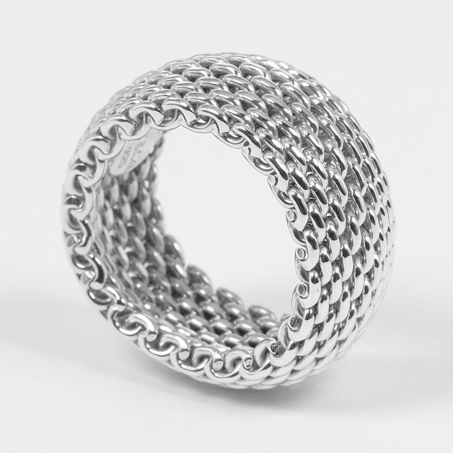 TIFFANY&Co.（ティファニー） サマセット メッシュ リング・指輪