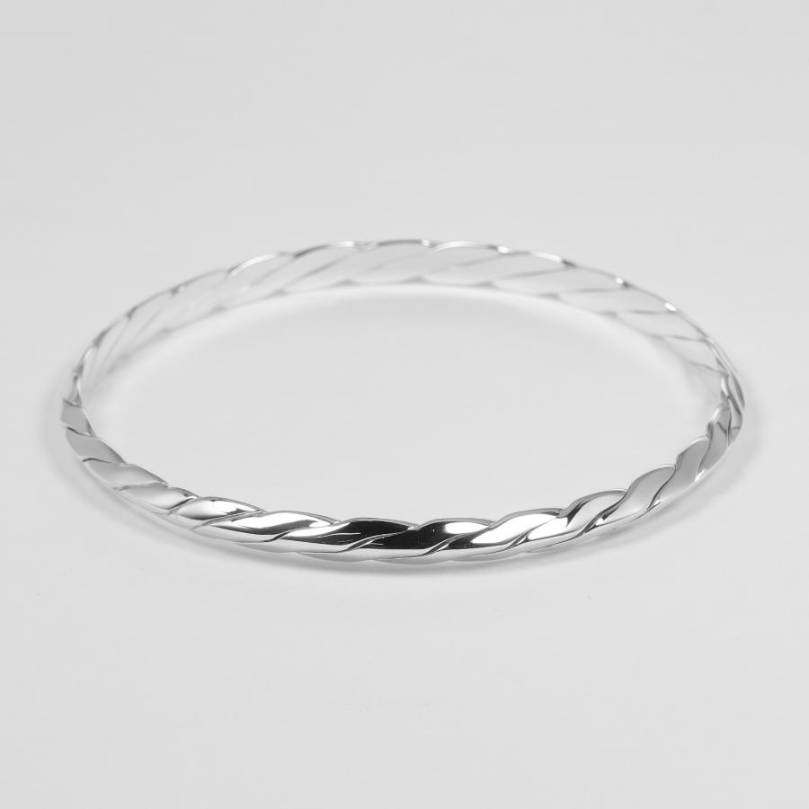 TIFFANY&Co.（ティファニー） ナイフエッジ ツイスト 希少 バングル