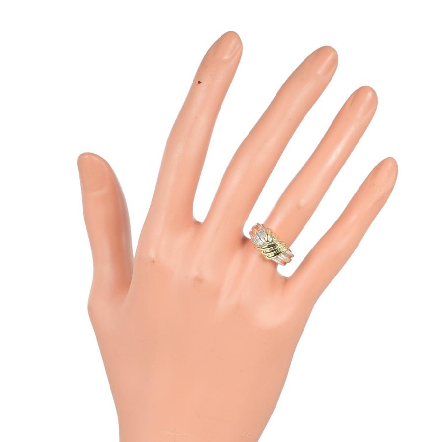 ティファニー TIFFANY グルーブドウィズ リング 15号 kayawakuティファニー グルーブドウィズ コンビリング 15号 TIFFANY&Co