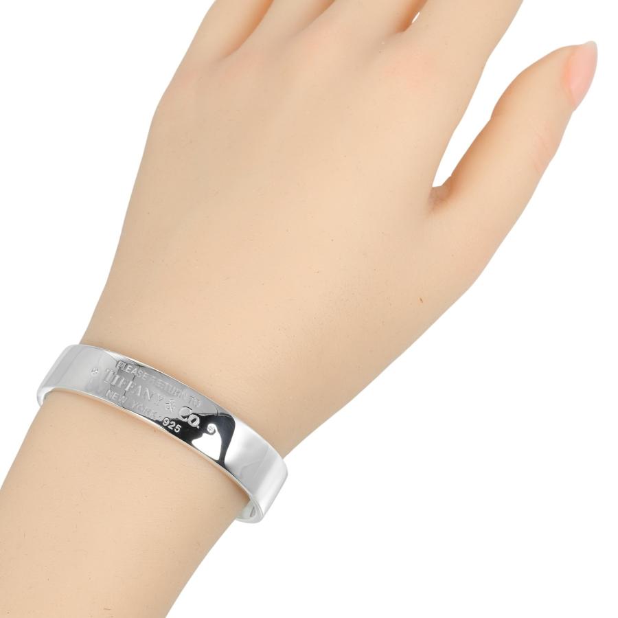 【レア品】TIFFANY&Co. ティファニー　バングル　ブレスレット TIFFANY&Co.（ティファニー） バングル リターントゥ ナロー シルバー