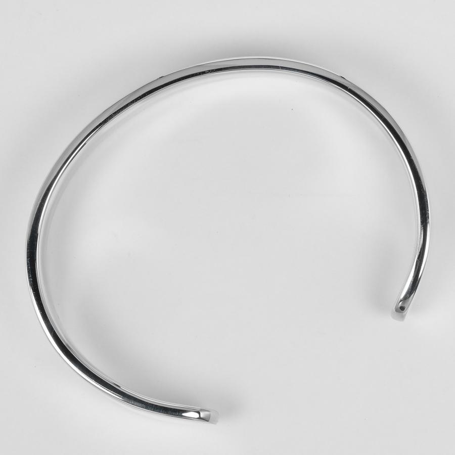 Tiffany & Co. 925シルバー ナローバングル TIFFANY&Co ティファニー ナロー バングル カフ シルバー 美品 40代
