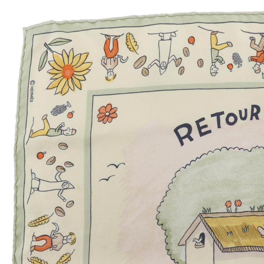 HERMES（エルメス） 故郷に帰る ガヴロッシュ RETOUR A LA TERRE カレ