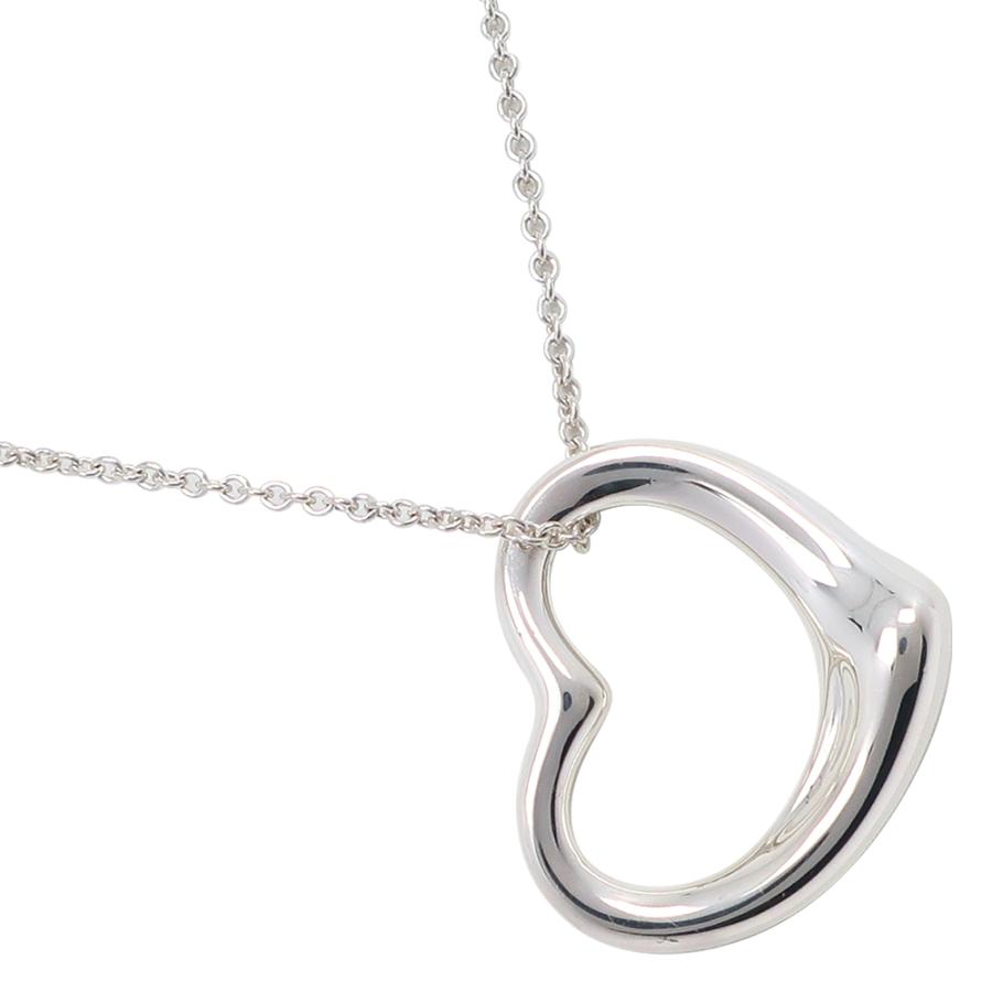 ティファニー オープンハート ネックレス シルバー925 ペレッティ TIFFANY&Co.（ティファニー） オープンハート エルサ・ペレッティ