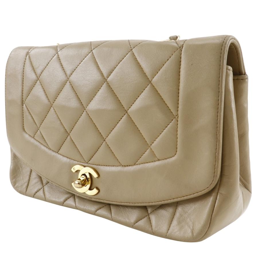 CHANEL シャネル ダイアナ チェーンショルダー マトラッセ CHANEL シャネル ダイアナ チェーンショルダー マトラッセ